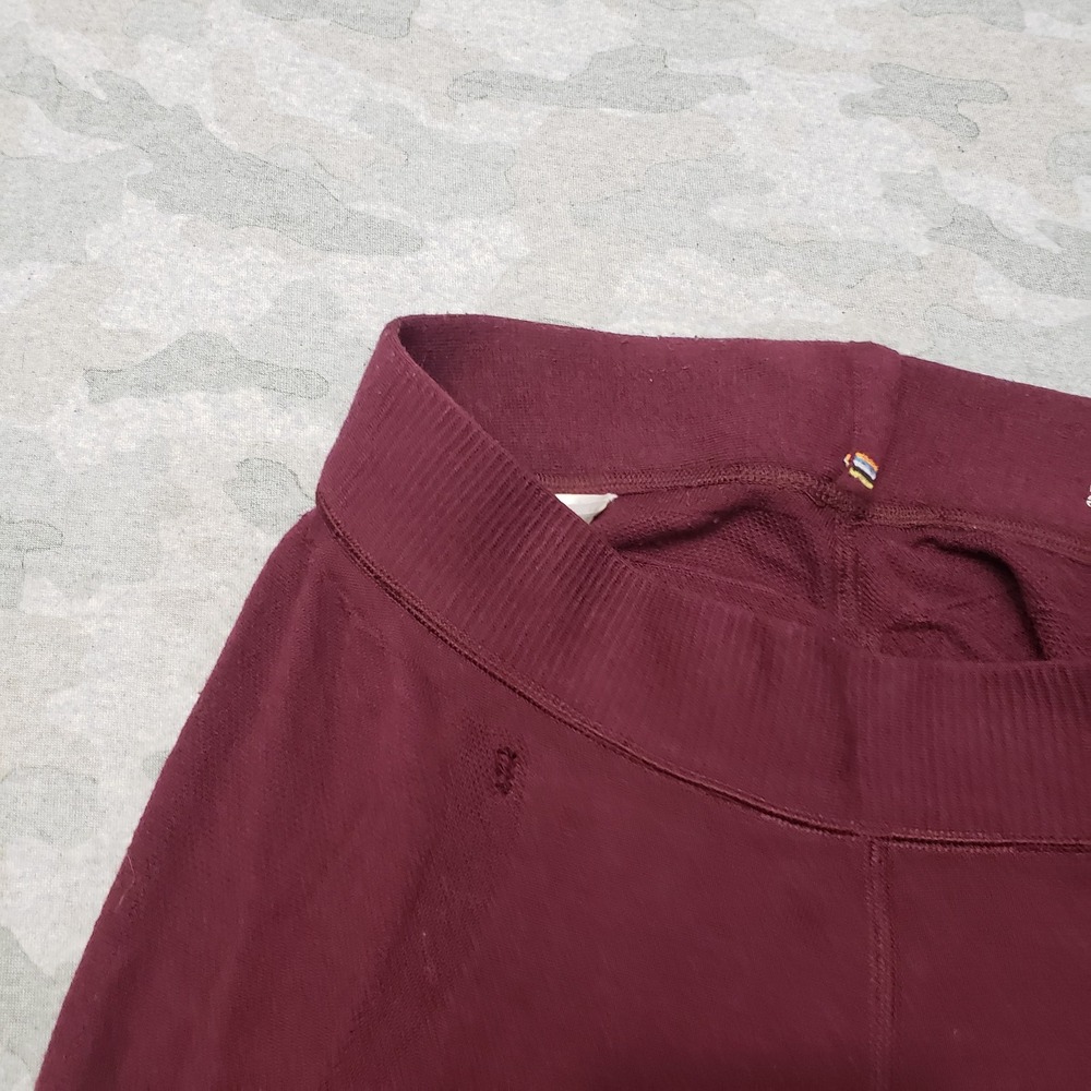 Smartwool Leggings Womens Medium Red Base Layer Intraknit 250 Pull On Outdoors - Picture 3 of 11